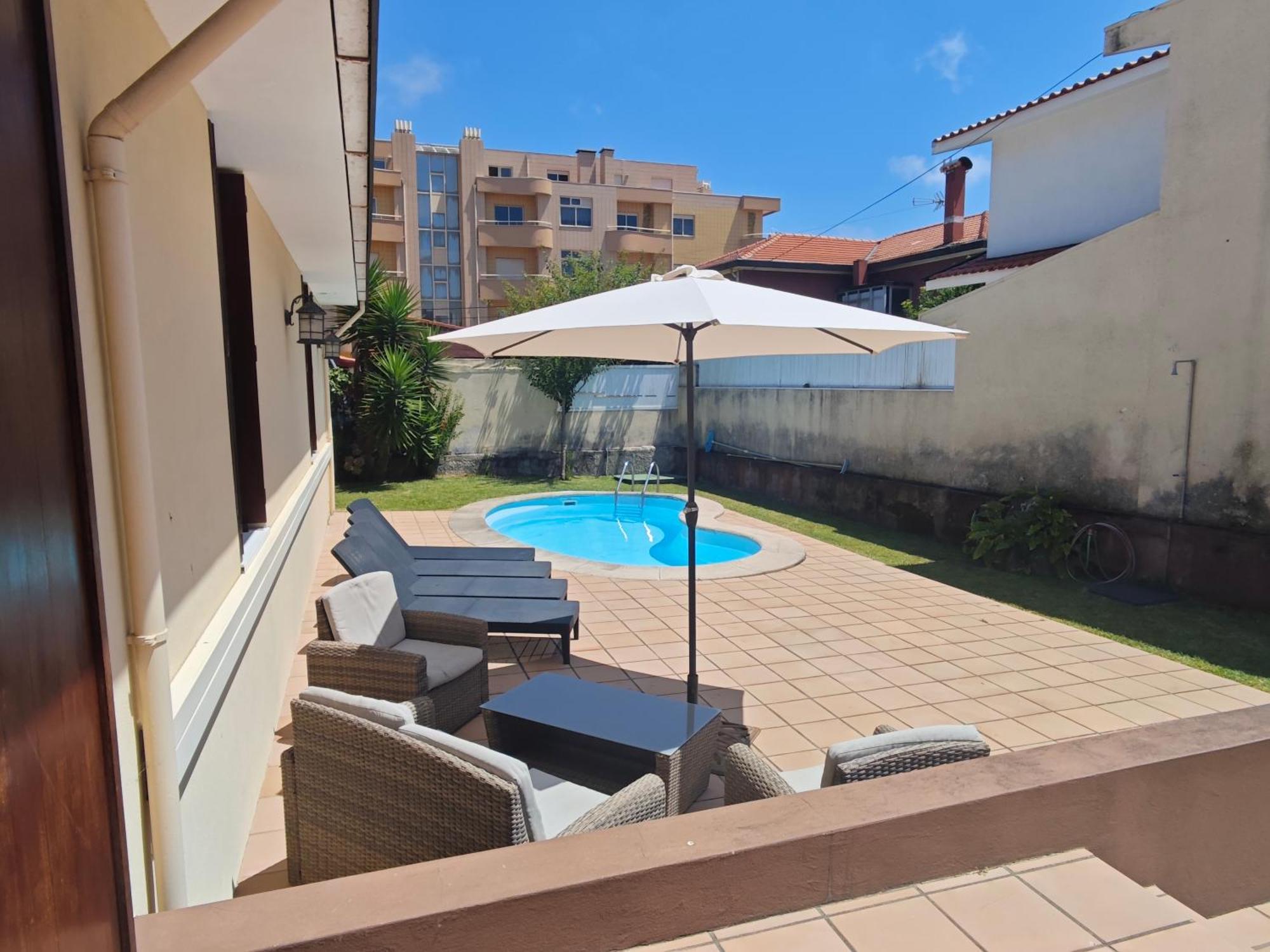 Casa Na Praia - Com Piscina Esmoriz Luaran gambar